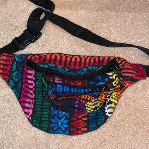 Colorful 3 pocket Fanny pack